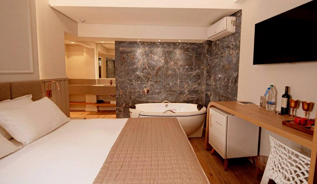 Motivos para escolher um quarto de casal com banheira na sua viagem